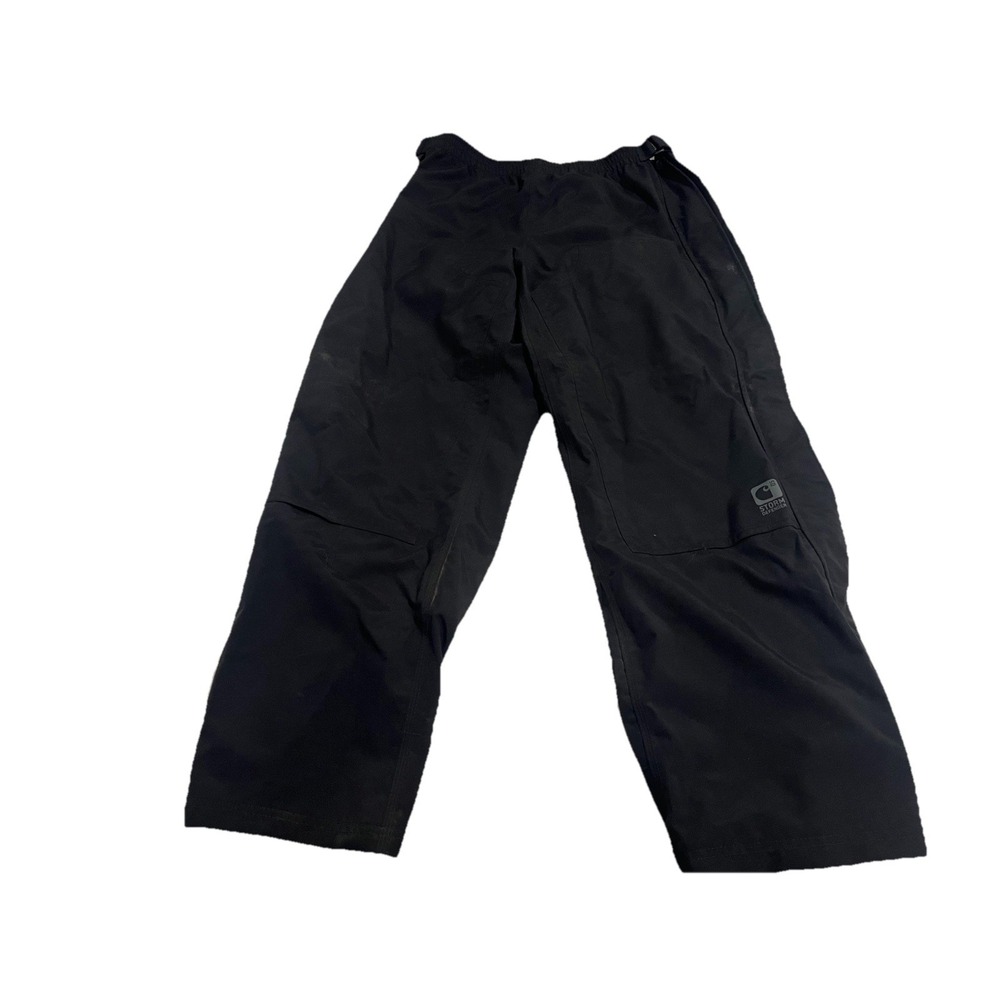 Carhartt Storm Defender Waterproof Nylon Pants L Regular Black B216 001